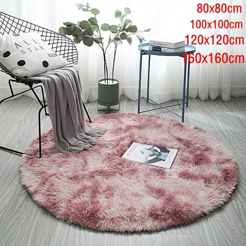 Solid Gradient Carpet Thicker Rugs Non-slip Round Mat Bathroom Area Rug Soft Fluffy Child Bedroom Mats For Living Room1, Khaki
Solid Gradient Carpet Thicker Rugs Non-slip Round Mat Bathroom Area Rug Soft Fluffy Child Bedroom Mats For Living Room1, Khaki