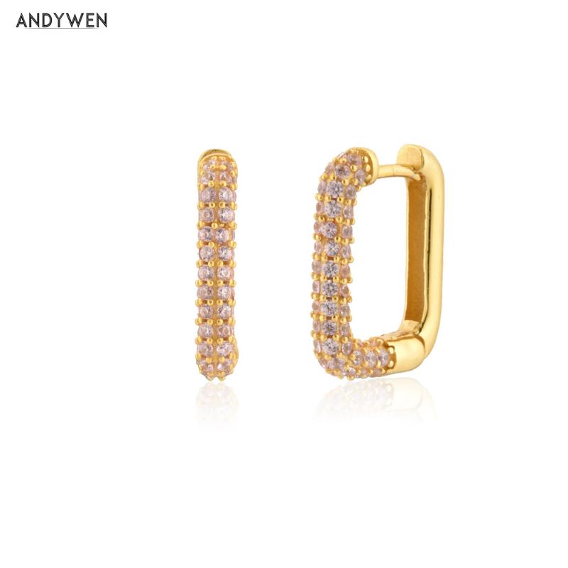 Hoop & Huggie ANDYWEN 925 Sterling Silver Gold Pink Zircon Pave Piercing Pendiente Luxury Jewelry 2021 Clips Thick Large Colorful Spring
Hoop & Huggie ANDYWEN 925 Sterling Silver Gold Pink Zircon Pave Piercing Pendiente Luxury Jewelry 2021 Clips Thick Large Colorful Spring