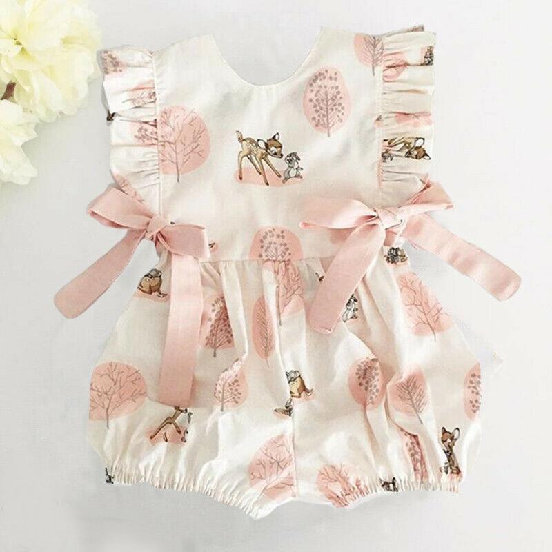 Newborn Infant Romper Baby Girl Boy Bow Cartoon Deer Romper Jumpsuit Clothes Outfits Sleeveless Backless Vestidos Embarazadas1, Pink
Newborn Infant Romper Baby Girl Boy Bow Cartoon Deer Romper Jumpsuit Clothes Outfits Sleeveless Backless Vestidos Embarazadas1, Pink