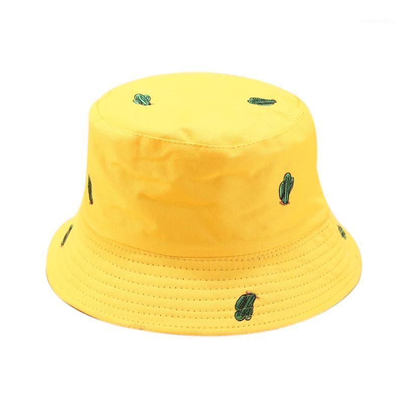 Wide Brim Hats Cactus Embroidery Printed Fisherman Hat Women Double Face Sunshade Flat Top Bucket Outdoor Sunscreen Female Basin Cap1, 03
Wide Brim Hats Cactus Embroidery Printed Fisherman Hat Women Double Face Sunshade Flat Top Bucket Outdoor Sunscreen Female Basin Cap1, 03