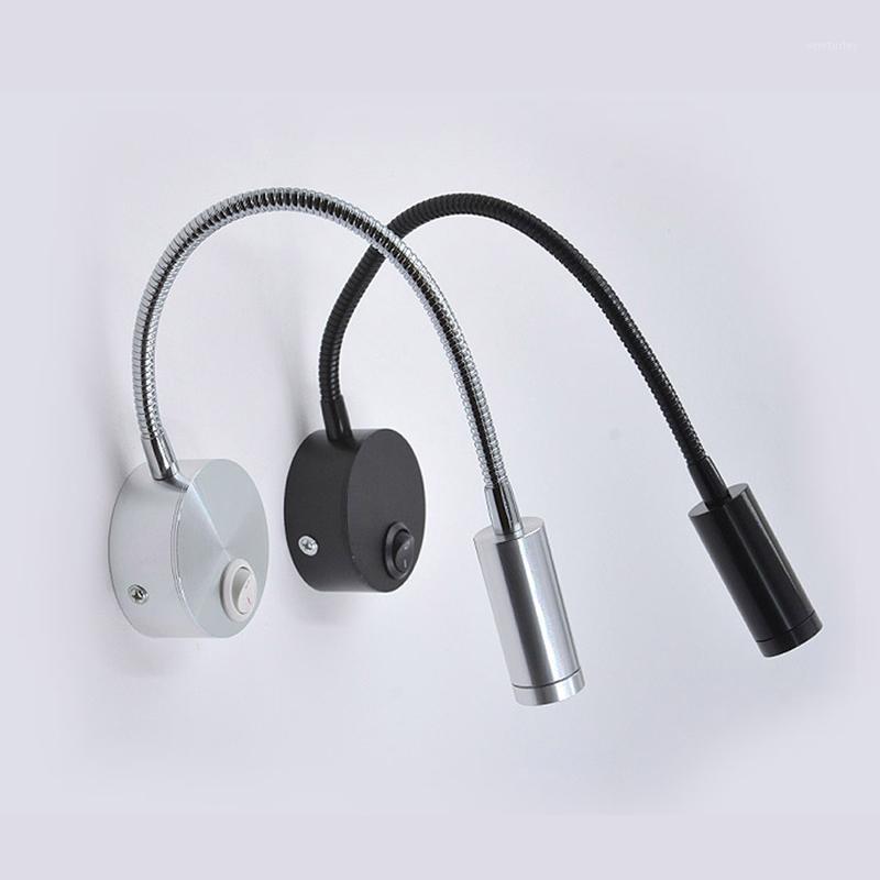 Modern LED Wall Lamp Flexible Hose 1W 3W Light Silver Bathroom Mirror Study Fixtures Reading Header Luminaire LED Lamps1
Modern LED Wall Lamp Flexible Hose 1W 3W Light Silver Bathroom Mirror Study Fixtures Reading Header Luminaire LED Lamps1