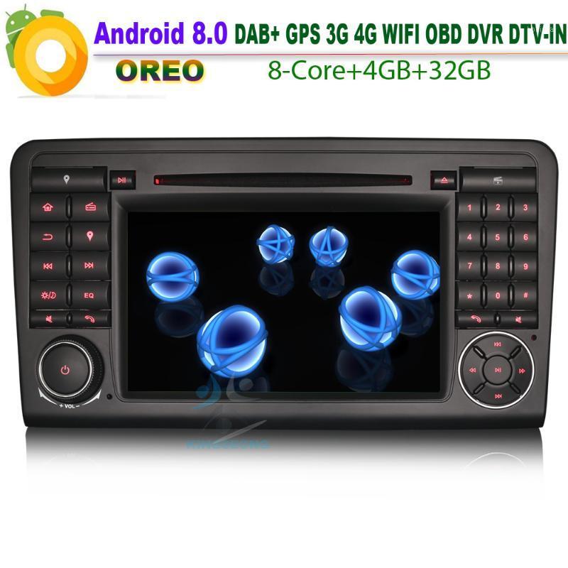 DAB+ Android 8.0 Autoradio GPS CD WiFi 4G DVD SD OBD BT USB RDS Car Radio Player For ML/GL Class W164 X164 SatNav1 Audio
DAB+ Android 8.0 Autoradio GPS CD WiFi 4G DVD SD OBD BT USB RDS Car Radio Player For ML/GL Class W164 X164 SatNav1 Audio