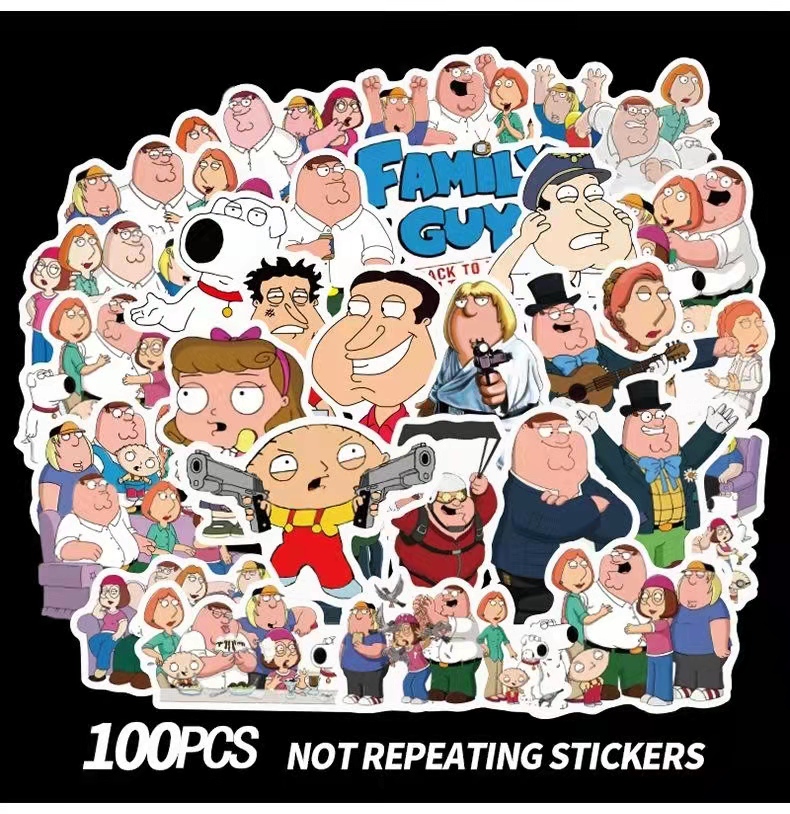 100PCS Mixed Car Sticker Family people Graffiti For Laptop Skateboard Pad Bicycle Motorcycle PS4 Phone Luggage Decal Pvc guitar Fridge Stickers, Multi colors
100PCS Mixed Car Sticker Family people Graffiti For Laptop Skateboard Pad Bicycle Motorcycle PS4 Phone Luggage Decal Pvc guitar Fridge Stickers, Multi colors