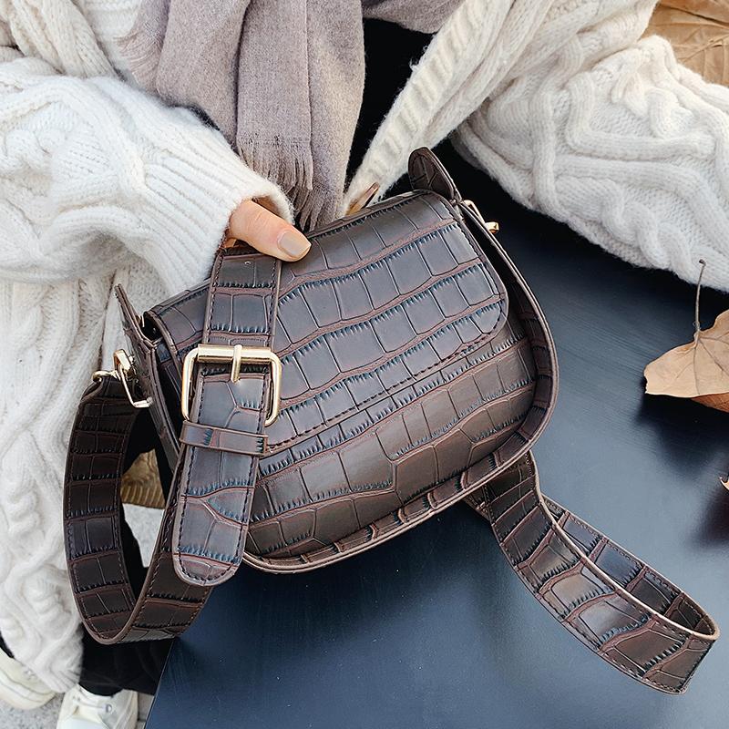 LIKETHIS 2021 Spring Vintage Mini Crossbody Bag for Women Stone Pattern Wide Strap High Quality Pu Leather Lady Travel Handbags, Stone brown
LIKETHIS 2021 Spring Vintage Mini Crossbody Bag for Women Stone Pattern Wide Strap High Quality Pu Leather Lady Travel Handbags, Stone brown