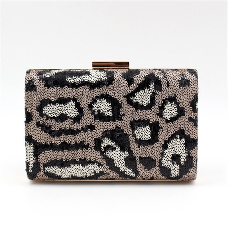 2020 sequins evening clutch bags patchwork wedding party dinner wallets chain banquet bag leopard purse drop shipping MN16551, Black
2020 sequins evening clutch bags patchwork wedding party dinner wallets chain banquet bag leopard purse drop shipping MN16551, Black