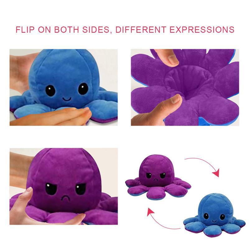 Reversible Octopu Plush Stuffed Toy Soft Animal Home Accessories Cute Animal Doll Children Gifts Baby Companion Plush Toy H jllTYJ, As pic
Reversible Octopu Plush Stuffed Toy Soft Animal Home Accessories Cute Animal Doll Children Gifts Baby Companion Plush Toy H jllTYJ, As pic
