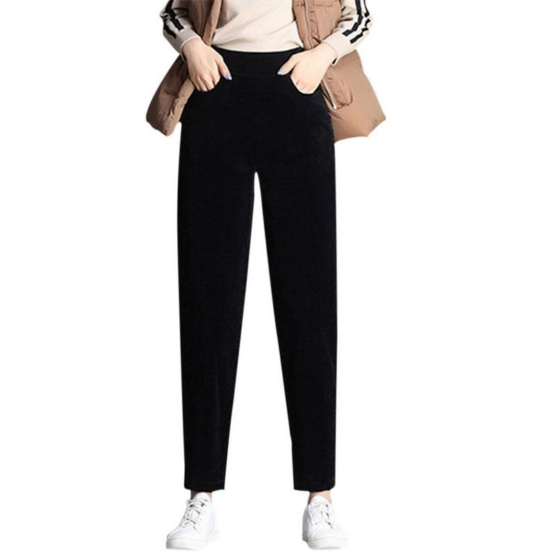 2020 Autumn Winter Warm Pants High Waist Harem Pants Ladies Trousers Ladies Corduroy Casual Plush Corduroy, Gray
2020 Autumn Winter Warm Pants High Waist Harem Pants Ladies Trousers Ladies Corduroy Casual Plush Corduroy, Gray