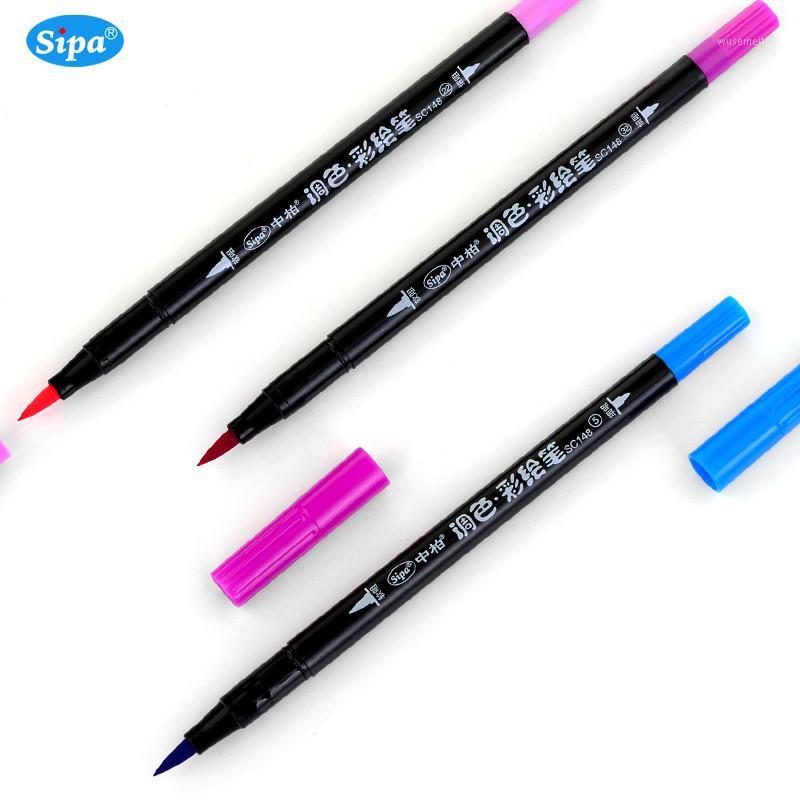 Gift Sets 1pc Sipa Japan 36 Colors Art Brush Pen Double Heads Marker Profession Water Painting Kawaii Stationery1
Gift Sets 1pc Sipa Japan 36 Colors Art Brush Pen Double Heads Marker Profession Water Painting Kawaii Stationery1
