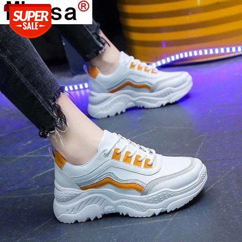 Fashion Women's Casual Shoes New Comfortable Leather Casual Shoes Spring Women's Reflective Increased Vulcanized #RM9J, Black
Fashion Women's Casual Shoes New Comfortable Leather Casual Shoes Spring Women's Reflective Increased Vulcanized #RM9J, Black