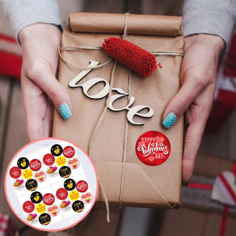 500pcs Gift Box Stickers 1Roll Valentine's Day Stickers Kraft paper Lover sticker Tags Sealing Holiday Scrapbook Decals
500pcs Gift Box Stickers 1Roll Valentine's Day Stickers Kraft paper Lover sticker Tags Sealing Holiday Scrapbook Decals
