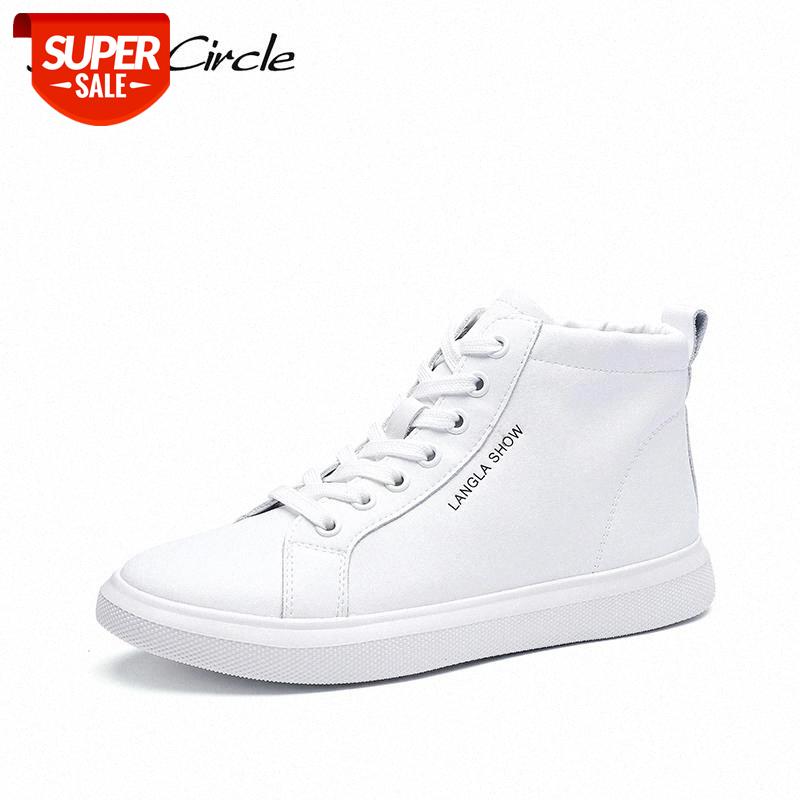 Smile Circle 2019 spring White Sneakers Women Flats Platform Shoes Genuine Leather Casual Ladies High-top Shoes #Wr3l, Black
Smile Circle 2019 spring White Sneakers Women Flats Platform Shoes Genuine Leather Casual Ladies High-top Shoes #Wr3l, Black