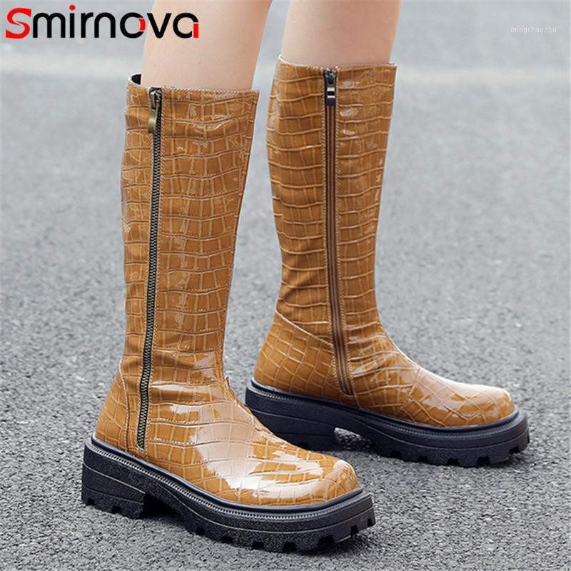 Smirnova 2020 hot sale thick bottom women knee high boots round toe zip fashion punk casual shoes autumn winter boots woman1, Black
Smirnova 2020 hot sale thick bottom women knee high boots round toe zip fashion punk casual shoes autumn winter boots woman1, Black