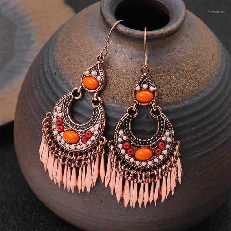 Ethnic Alloy Tassel Earrings Flower Boho jewelry For Women Retro Carved Dangle Earrings Bijoux1
Ethnic Alloy Tassel Earrings Flower Boho jewelry For Women Retro Carved Dangle Earrings Bijoux1