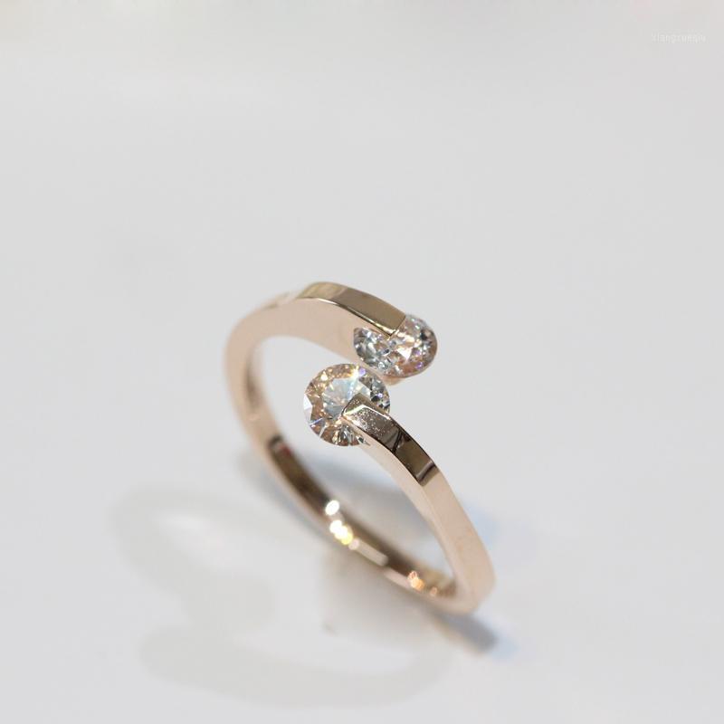 Cluster Rings Diamonds Ring Solid 18K Yellow Gold Fine Jewelry 0.4ct Natural Engagement Wedding For Women, Golden;silver
Cluster Rings Diamonds Ring Solid 18K Yellow Gold Fine Jewelry 0.4ct Natural Engagement Wedding For Women, Golden;silver