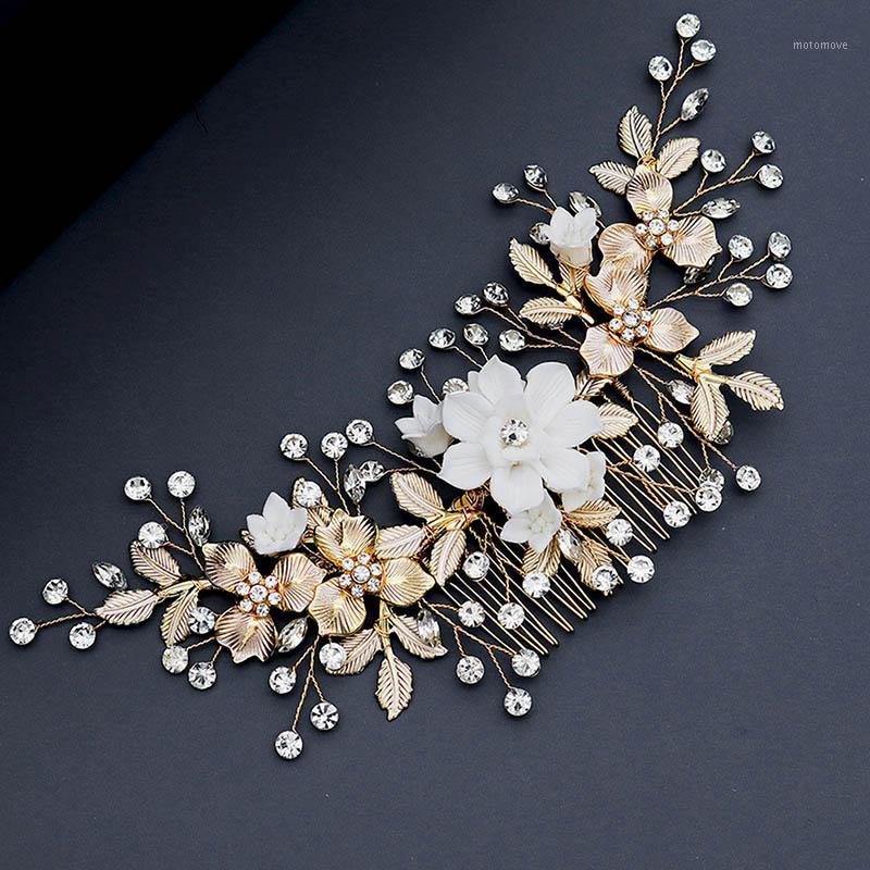 ACRDDK Handmade Luxury Rhinestone Flower Alloy Hair Comb Women Hair Clip Pin Bride Jewelry Women Accessories SL1
ACRDDK Handmade Luxury Rhinestone Flower Alloy Hair Comb Women Hair Clip Pin Bride Jewelry Women Accessories SL1
