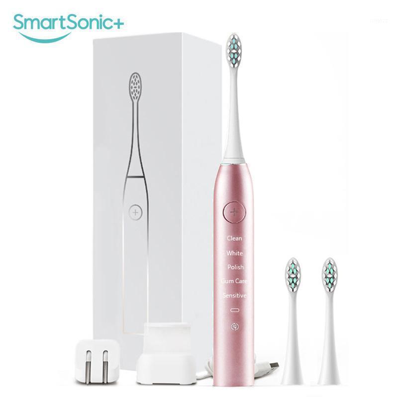 SmartSonic+ Electric Toothbrush Cleaning Brush Teeth Waterproof Usb Charging Tooth Brush with 2 Replacement Dupont Heads1
SmartSonic+ Electric Toothbrush Cleaning Brush Teeth Waterproof Usb Charging Tooth Brush with 2 Replacement Dupont Heads1