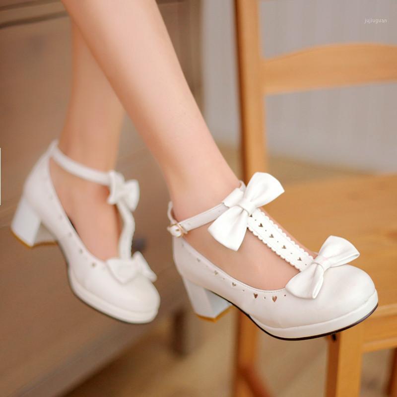 Lolita Shoes White T Strap Mary Jane Pumps Platform Women Shoes Sweet Bow High Heels Kawaii Girls Cosplay Big Size 40 421, Black
Lolita Shoes White T Strap Mary Jane Pumps Platform Women Shoes Sweet Bow High Heels Kawaii Girls Cosplay Big Size 40 421, Black
