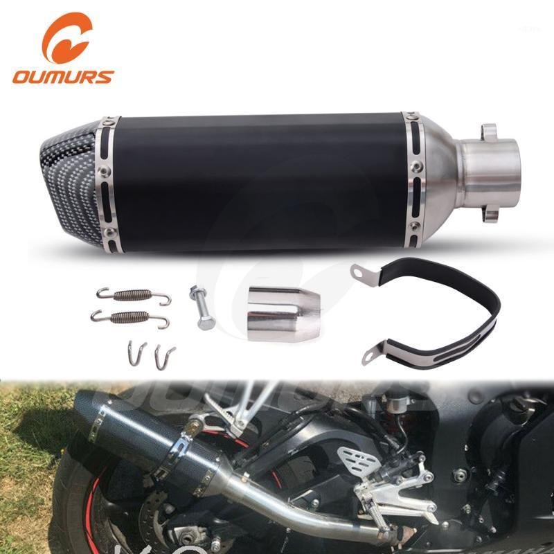 OUMURS Motorcycle Universal Exhaust Modified Muffler Pipe For Akrapovic FZ6 R1 ER6N CBR250 600 MT07 ATV Dirt Pit Bike1
OUMURS Motorcycle Universal Exhaust Modified Muffler Pipe For Akrapovic FZ6 R1 ER6N CBR250 600 MT07 ATV Dirt Pit Bike1