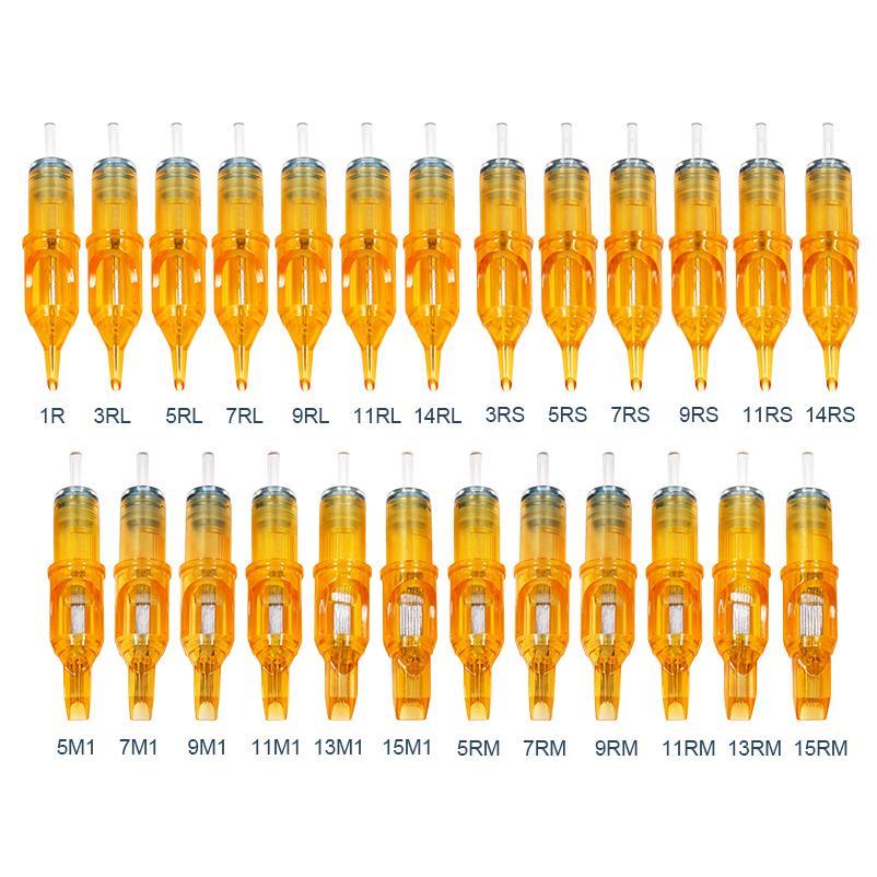 10pcs Tattoo Cartridge Needle Rl Rs M1 Rm Mix Needles For Machine Grip Agujas Cartrige Yellow Pen C qylHAH
10pcs Tattoo Cartridge Needle Rl Rs M1 Rm Mix Needles For Machine Grip Agujas Cartrige Yellow Pen C qylHAH
