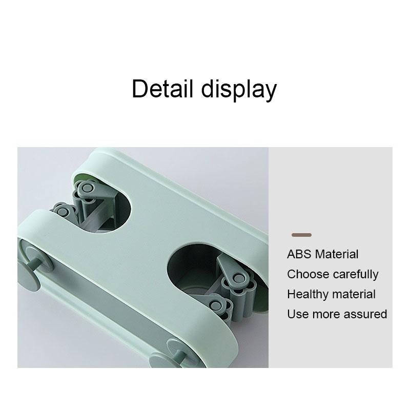 Hooks & Rails Kitchen Accessories Gadget Wall Mounted Mop Broom Organizer Hold Tools Self Stick Bathroom Garden Storage Rack Umbrella Up