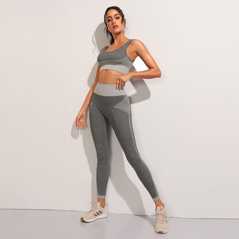 Seamless Yoga Set Women Fitness Clothing Sportswear Padded Push-up Sports Bra Leggings Sport Women Fitness 2 Pcs Sports Suits1, Black
Seamless Yoga Set Women Fitness Clothing Sportswear Padded Push-up Sports Bra Leggings Sport Women Fitness 2 Pcs Sports Suits1, Black
