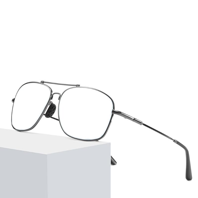 Oversized Memory Metal Legs Pilot Reading Glasses +0.75 +1 +1.25 +1.5 +1.75 +2 +2.25 +2.5 +2.75 +3 +3.25 +3.5 +3.75 +4 To +6
Oversized Memory Metal Legs Pilot Reading Glasses +0.75 +1 +1.25 +1.5 +1.75 +2 +2.25 +2.5 +2.75 +3 +3.25 +3.5 +3.75 +4 To +6