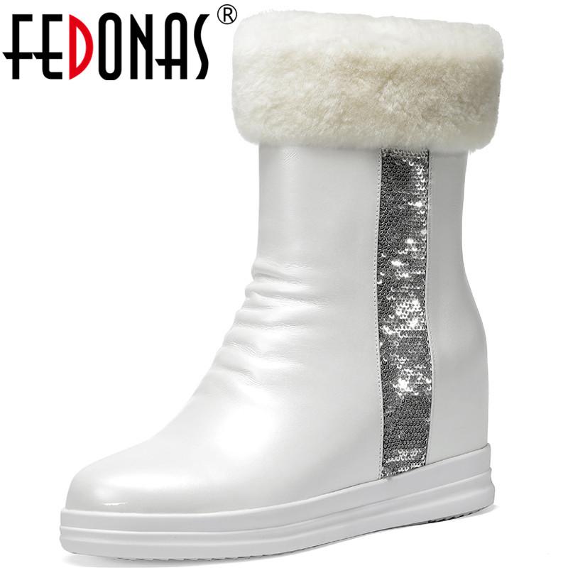 FEDONAS 2020 Fall Women Snow Boots Side Zipper Height Increasing Shoes For Women Winter Newest Office Lady Party Ankle Boots, Black
FEDONAS 2020 Fall Women Snow Boots Side Zipper Height Increasing Shoes For Women Winter Newest Office Lady Party Ankle Boots, Black