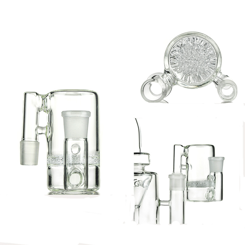 4 inch Ash Catcher Clear Frit Perc 14mm 18mm Glass Ashcatcher Dab Tools High Quality Smoking Accessories For Glass Bong
4 inch Ash Catcher Clear Frit Perc 14mm 18mm Glass Ashcatcher Dab Tools High Quality Smoking Accessories For Glass Bong
