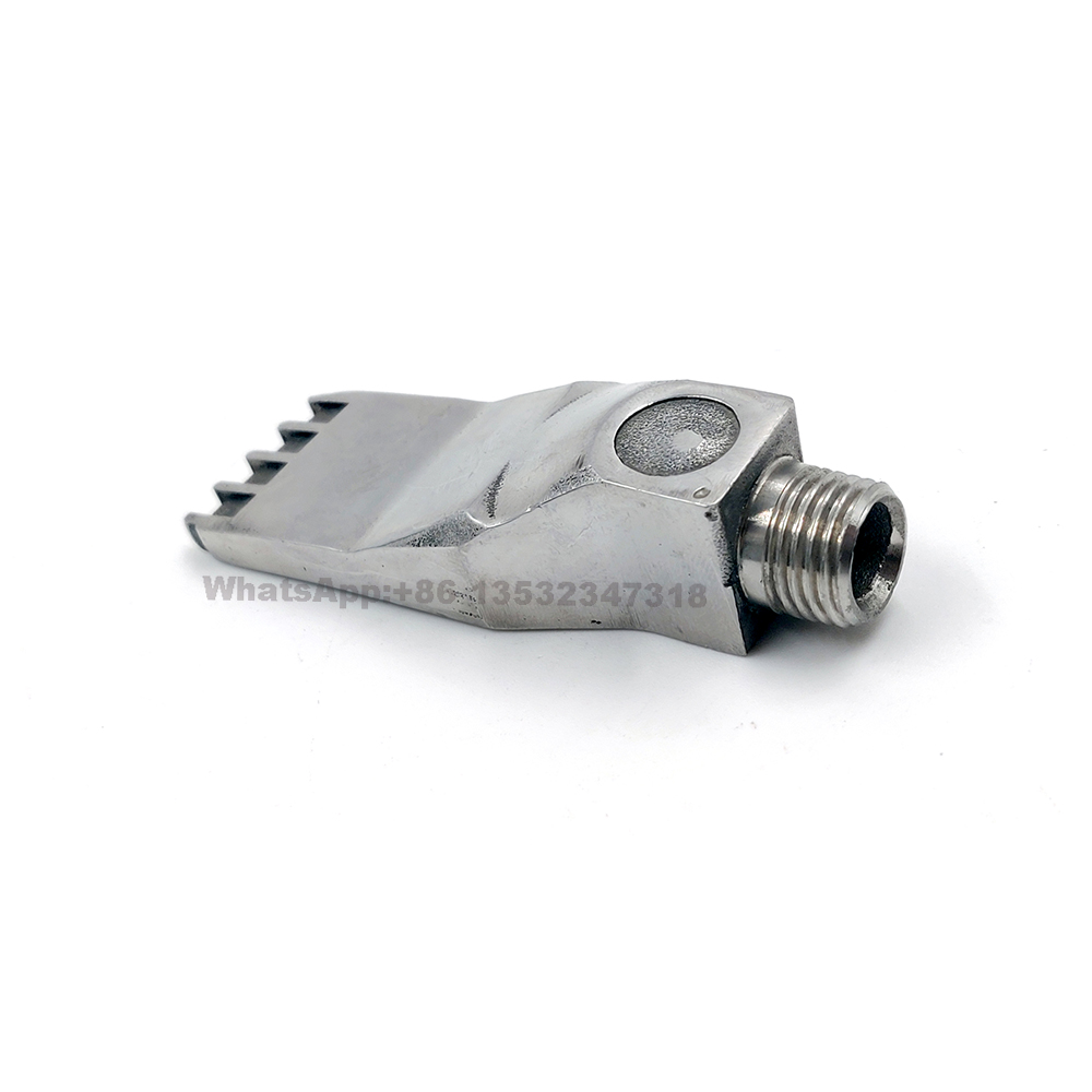 YS SS304 1/4" 971 air blow off flat spray nozzle metal high temperature and corrosion resistance
YS SS304 1/4" 971 air blow off flat spray nozzle metal high temperature and corrosion resistance