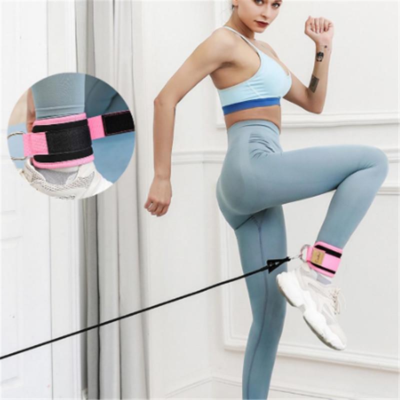 Fitness Adjustable D-Ring Ankle Straps Foot Support Ankle Protector Gym Leg Pullery With Buckle Sports Feet Guard, Red 
Fitness Adjustable D-Ring Ankle Straps Foot Support Ankle Protector Gym Leg Pullery With Buckle Sports Feet Guard, Red