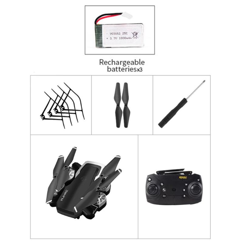 HJ28-1 Foldable RC Drone 4 Channels Wifi FPV Altitude Hold Gesture Photo/Video RC Quadcopter Drone With 3PCS Batteries
HJ28-1 Foldable RC Drone 4 Channels Wifi FPV Altitude Hold Gesture Photo/Video RC Quadcopter Drone With 3PCS Batteries