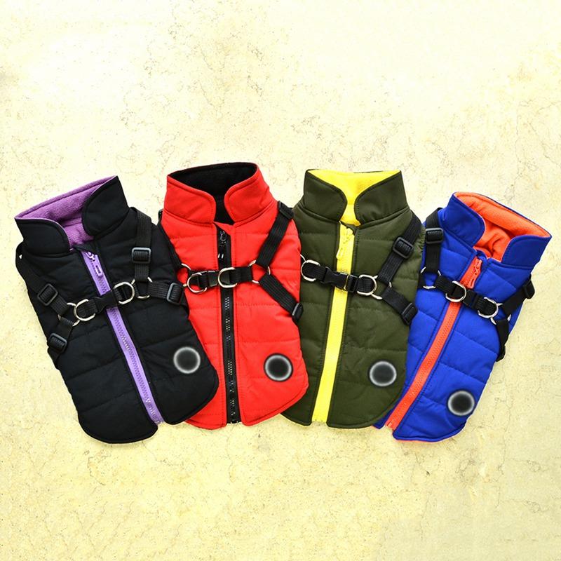 Waterproof Pet Dog Puppy Vest With Harness Jacket Chihuahua Clothing Warm Winter Dog Clothes Coat For Small Medium Large Dogs
Waterproof Pet Dog Puppy Vest With Harness Jacket Chihuahua Clothing Warm Winter Dog Clothes Coat For Small Medium Large Dogs