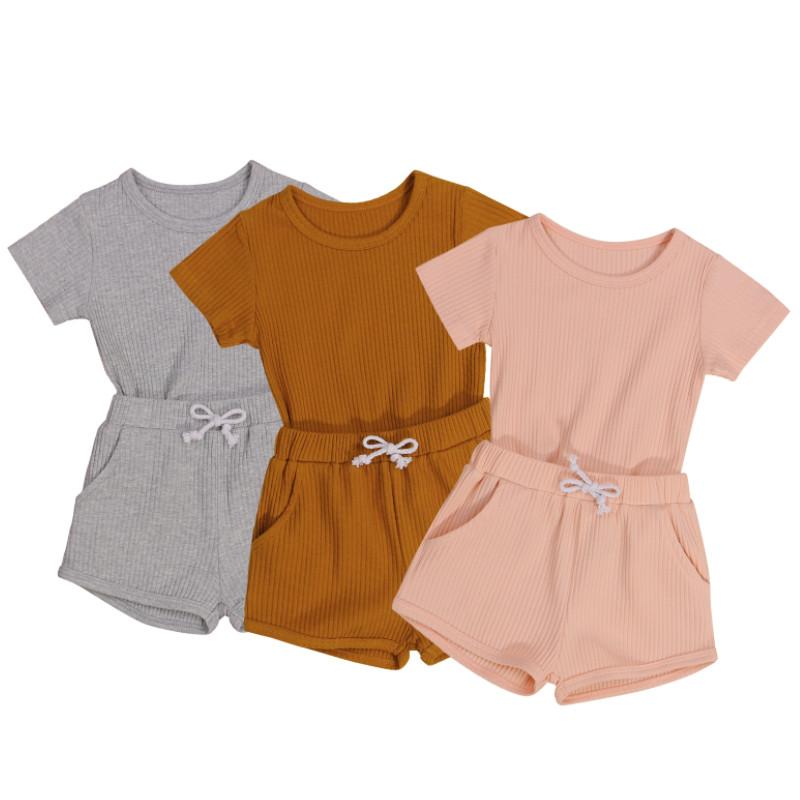 Clothing Sets 2Pcs Toddler Summer Outfit, Solid Color Short Sleeves Casual T-Shirt + Elastic Waist Shorts For Baby Girls, Boys, 0-3 Years, White
Clothing Sets 2Pcs Toddler Summer Outfit, Solid Color Short Sleeves Casual T-Shirt + Elastic Waist Shorts For Baby Girls, Boys, 0-3 Years, White