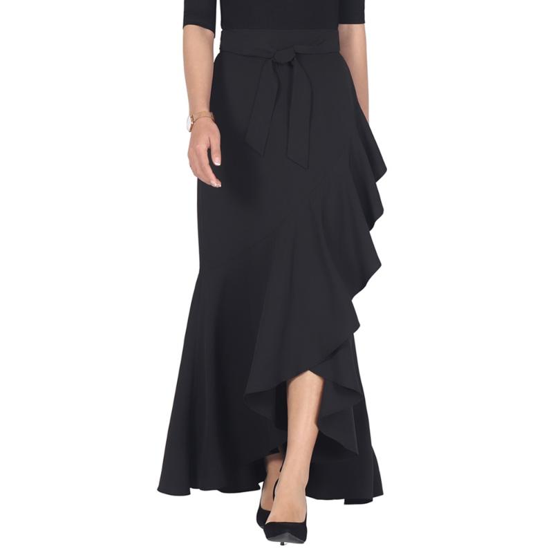 Irregular Mermaid Skirts Womens Lace-Up Belt High Waist Solid Color Temperament Commuting Sexy Lady Ruffle Maxi Skirt -5XL, Black
Irregular Mermaid Skirts Womens Lace-Up Belt High Waist Solid Color Temperament Commuting Sexy Lady Ruffle Maxi Skirt -5XL, Black