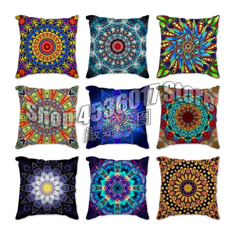 Boho Mandala Cushion Cover Ethnic Trend Style Pillowcovers Colorful Home Decorative Sofa Cushions Throw Pillowcase Side Printed Pillow Case
Boho Mandala Cushion Cover Ethnic Trend Style Pillowcovers Colorful Home Decorative Sofa Cushions Throw Pillowcase Side Printed Pillow Case