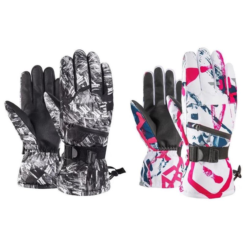 Men Women Ski Gloves Touch Screen Fleece Waterproof Winter Warm Snowboard Gloves Ultralight Sports Skiing Riding Thermal, Black
Men Women Ski Gloves Touch Screen Fleece Waterproof Winter Warm Snowboard Gloves Ultralight Sports Skiing Riding Thermal, Black