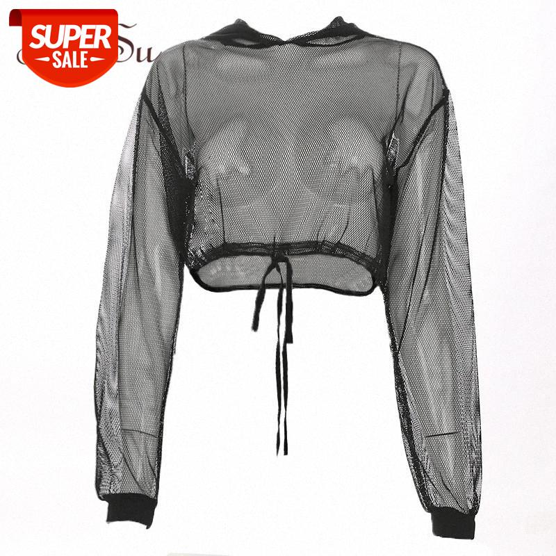 ArtSu White Mesh Top Transparent Sexy Crop Top Long Sleeve Tee Shirt Femme T-shirt Summer Tops Funny T shirts Women ASTS20140 #jL7m
ArtSu White Mesh Top Transparent Sexy Crop Top Long Sleeve Tee Shirt Femme T-shirt Summer Tops Funny T shirts Women ASTS20140 #jL7m