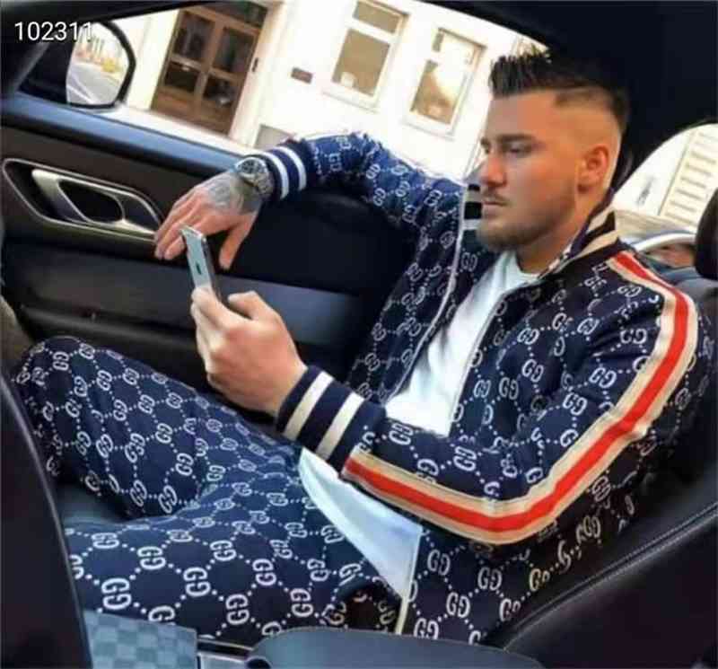 Tracksuit Autumn Light Luxury Casual Suit Men's Coat Tide Ins Fashion Jacket Trousers Sports Two Sets of Men
Tracksuit Autumn Light Luxury Casual Suit Men's Coat Tide Ins Fashion Jacket Trousers Sports Two Sets of Men