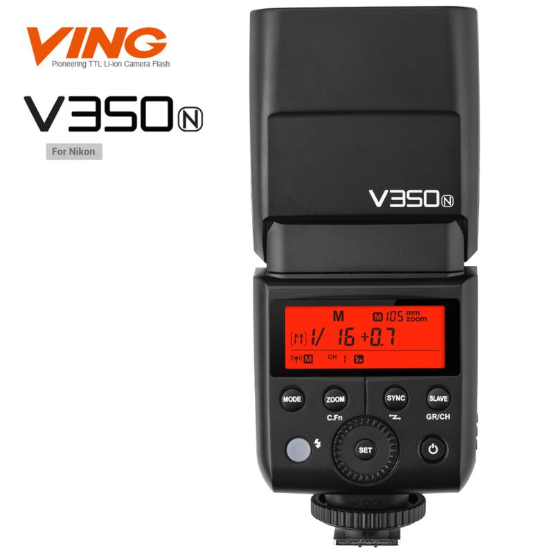Godox V350NL HSS Flashes For D3100 D3200 D5200 D5300 D7100 D810 D750 D90 D700 Series of Camera
Godox V350NL HSS Flashes For D3100 D3200 D5200 D5300 D7100 D810 D750 D90 D700 Series of Camera