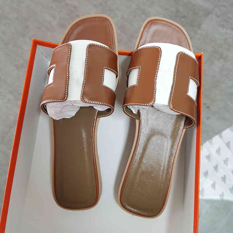 Slippers Oran Flat Designer Slides Sandal Women Heel Slipper Ladies Genuine Calfskin Shoes Fashion Outdoor Brown Black Beach Flats Top Quality 15 FRKO, Color 8
Slippers Oran Flat Designer Slides Sandal Women Heel Slipper Ladies Genuine Calfskin Shoes Fashion Outdoor Brown Black Beach Flats Top Quality 15 FRKO, Color 8