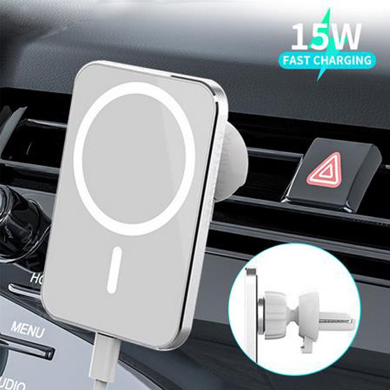 15W Wireless Car Charger Mount Magnet Adsorbable Phone Car Holder For iphone 12 Mini Pro Pro Max Magsafe Fast Wireless Charging
15W Wireless Car Charger Mount Magnet Adsorbable Phone Car Holder For iphone 12 Mini Pro Pro Max Magsafe Fast Wireless Charging