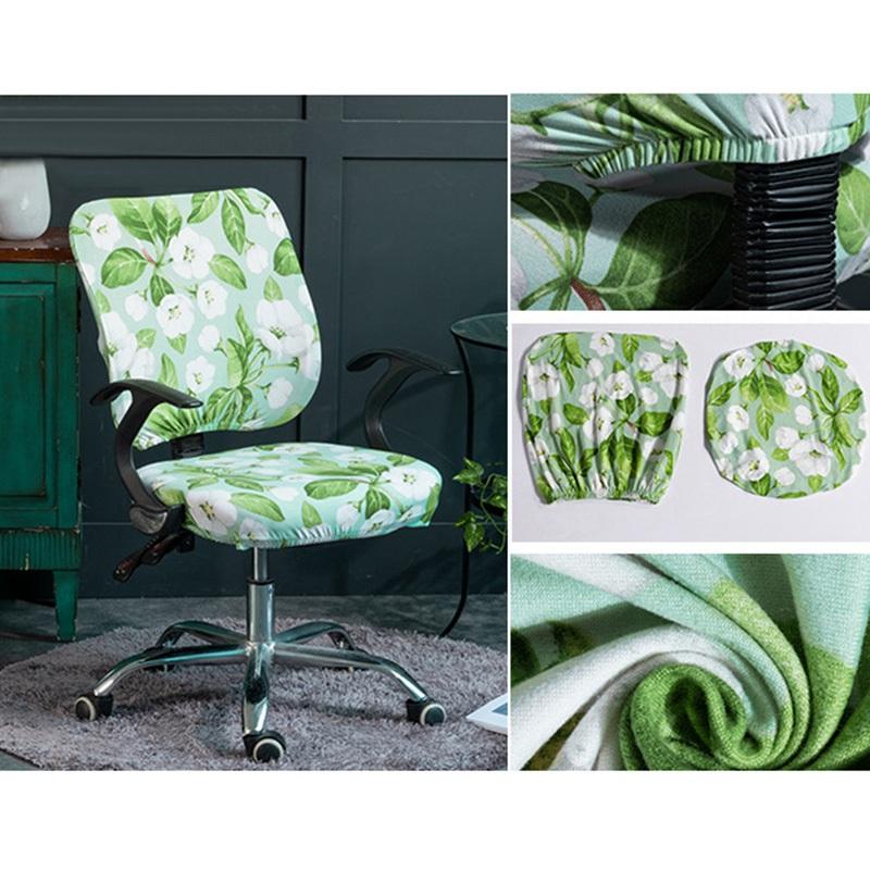 2pcs/set Universal Office Chair Cover Spandex Elastic Split Chair Covers Printed Armchair Slipcover Anti-dirty Seat Slipcovers
2pcs/set Universal Office Chair Cover Spandex Elastic Split Chair Covers Printed Armchair Slipcover Anti-dirty Seat Slipcovers