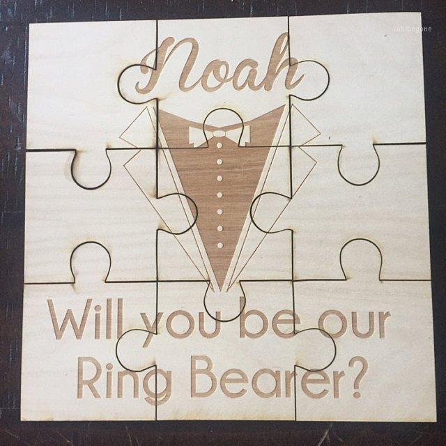 personalised wooden Wedding Party Ring Bearer Gift customize flower girl Puzzle Ring Bearer Sign Asking cards1
personalised wooden Wedding Party Ring Bearer Gift customize flower girl Puzzle Ring Bearer Sign Asking cards1