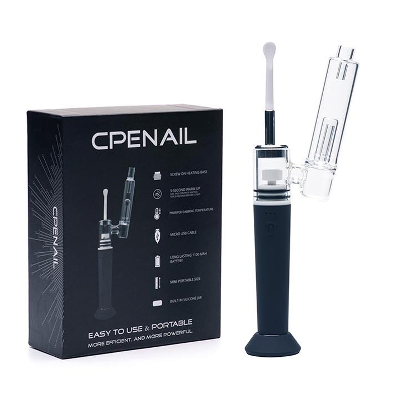 Authentic Smoking Accessories CPENAIL DabPen Kit 1100mAh Dab Rig Pure Titanium Wax Vaporizer Quartz Ceramic Glass Attachment Vape PenKit
Authentic Smoking Accessories CPENAIL DabPen Kit 1100mAh Dab Rig Pure Titanium Wax Vaporizer Quartz Ceramic Glass Attachment Vape PenKit