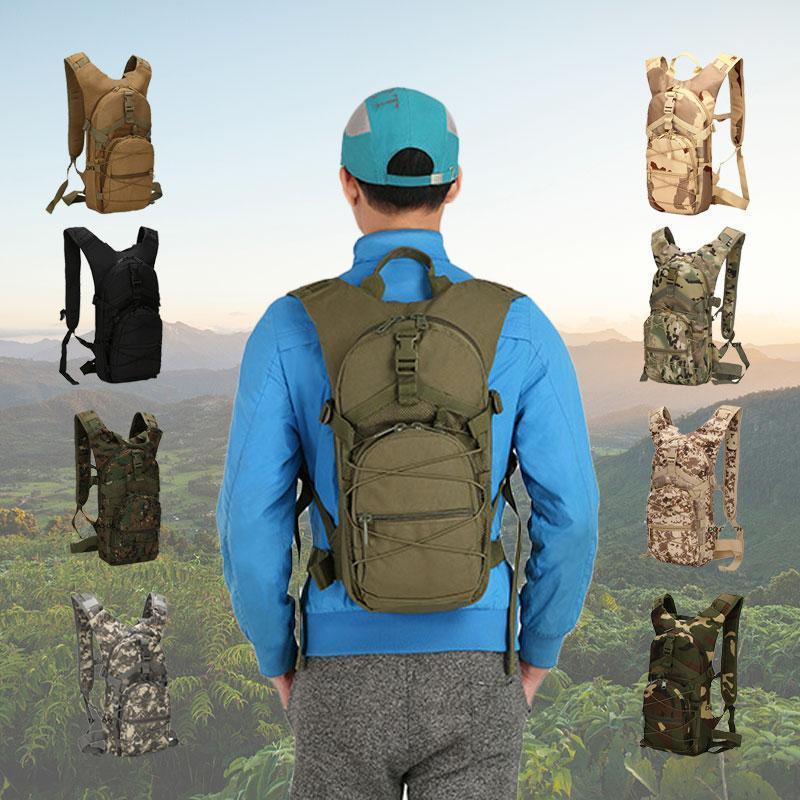 18L Molle Tactical Backpack 800D Oxford Hiking Bicycle Backpacks Outdoor Sports Cycling Climbing Camping Bag Army Bag1, Black
18L Molle Tactical Backpack 800D Oxford Hiking Bicycle Backpacks Outdoor Sports Cycling Climbing Camping Bag Army Bag1, Black