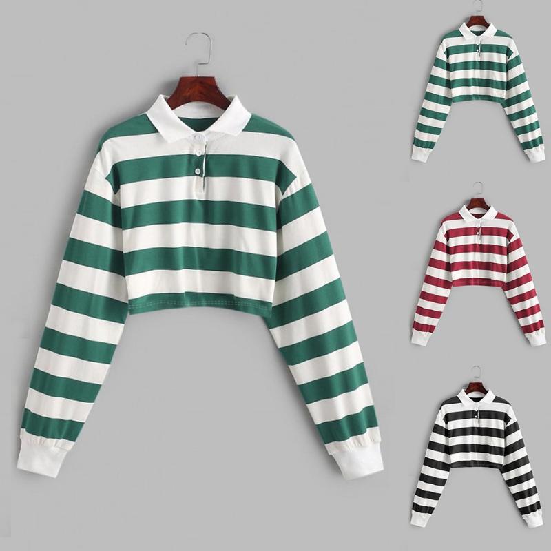Womens Stripe Button Hoodies Long Sleeve Turndown Pullover Casual Sweatshirt Spring And Antumn Tops Blouse Fashion Streetwear, Green
Womens Stripe Button Hoodies Long Sleeve Turndown Pullover Casual Sweatshirt Spring And Antumn Tops Blouse Fashion Streetwear, Green