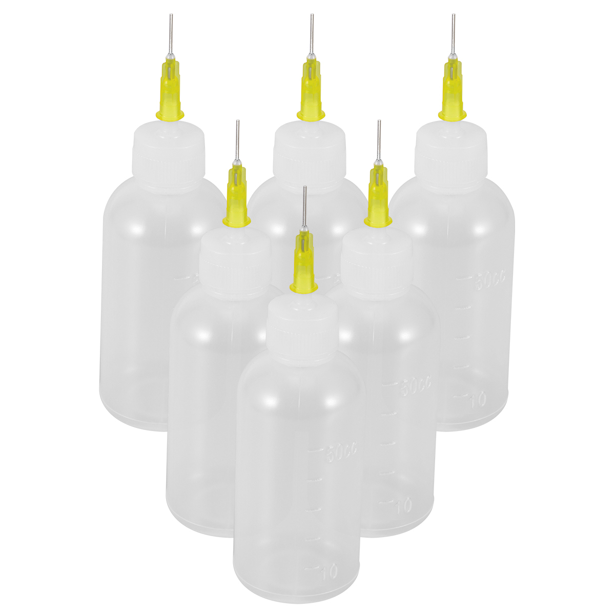 6pcs Needle Tip Applicator Multi Purpose Precision Needle Tip Applicator Squeeze Bottles Liquid Glue Dropper Dispenser Y1125
6pcs Needle Tip Applicator Multi Purpose Precision Needle Tip Applicator Squeeze Bottles Liquid Glue Dropper Dispenser Y1125