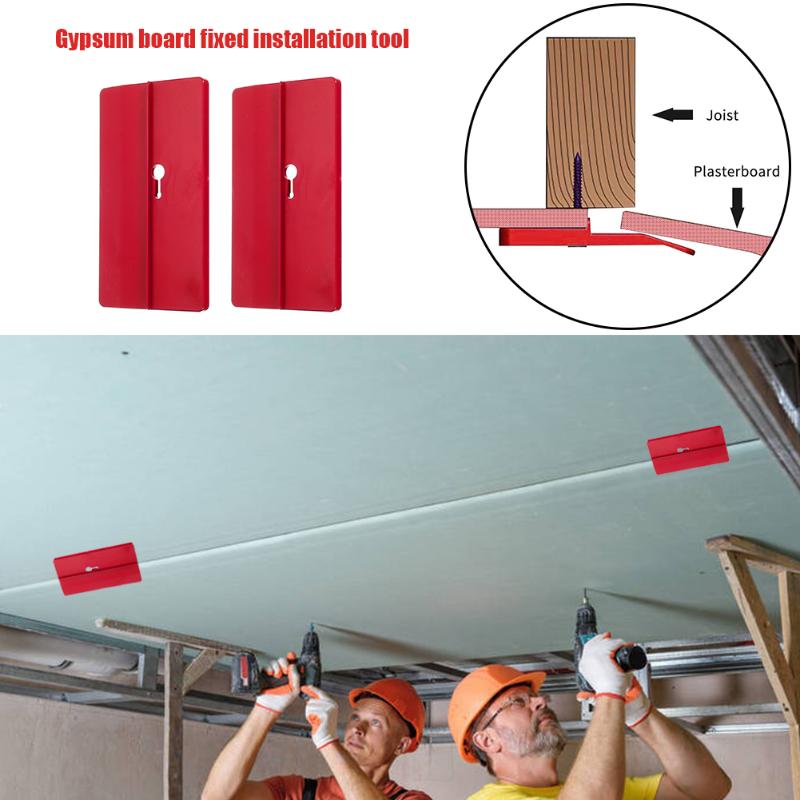Professional Hand Tool Sets 2pcs Ceiling Positioning Plate Plasterboard Fixing Board Supporting Installing Drywall Fitting Carpenter Wall De
Professional Hand Tool Sets 2pcs Ceiling Positioning Plate Plasterboard Fixing Board Supporting Installing Drywall Fitting Carpenter Wall De