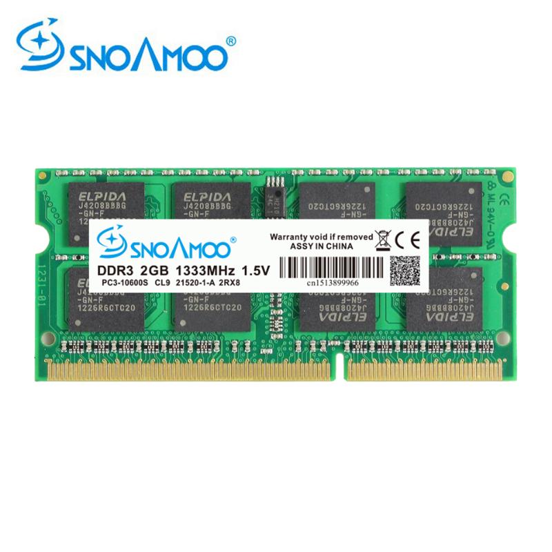SNOAMOO DDR3 4GB 1333/1600 MHz memoria Ram Notebook Memory SO-DIMM PC3-10600S 204 Pin 1.5V 2Rx8 SO-DIMM Computer Memory Warranty
SNOAMOO DDR3 4GB 1333/1600 MHz memoria Ram Notebook Memory SO-DIMM PC3-10600S 204 Pin 1.5V 2Rx8 SO-DIMM Computer Memory Warranty