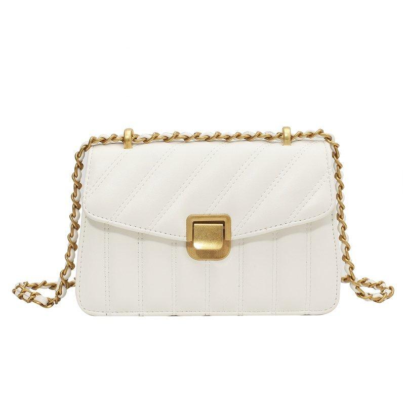 Ladies Chain Bag Small Fashion Women Crossbody Bags Square Designer Luxury Daily Bag White PU Leather For Appointment New
Ladies Chain Bag Small Fashion Women Crossbody Bags Square Designer Luxury Daily Bag White PU Leather For Appointment New